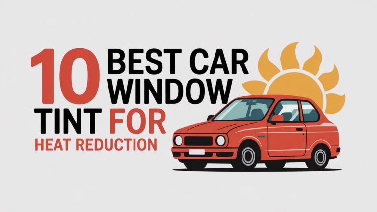 Best Car Window Tint for Heat Reduction: Top Choices for Maximum Comfort Best Car Window Tint for Heat Reduction