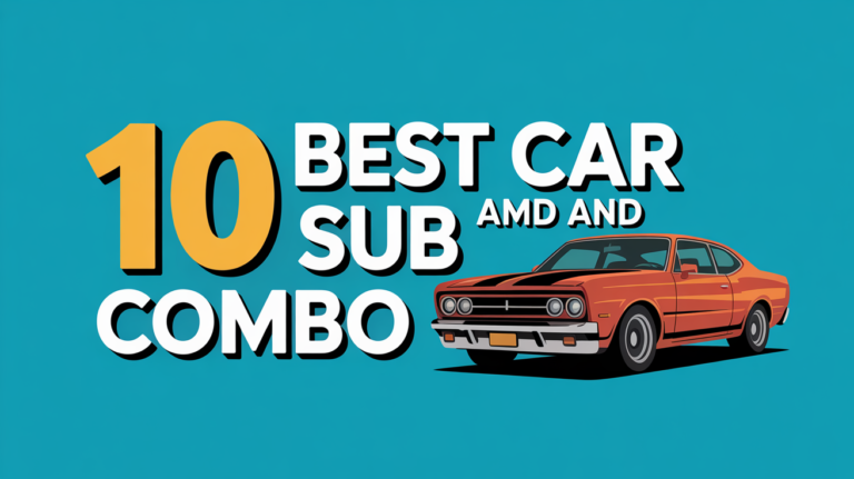 10 Best Car Amp and Sub Combo