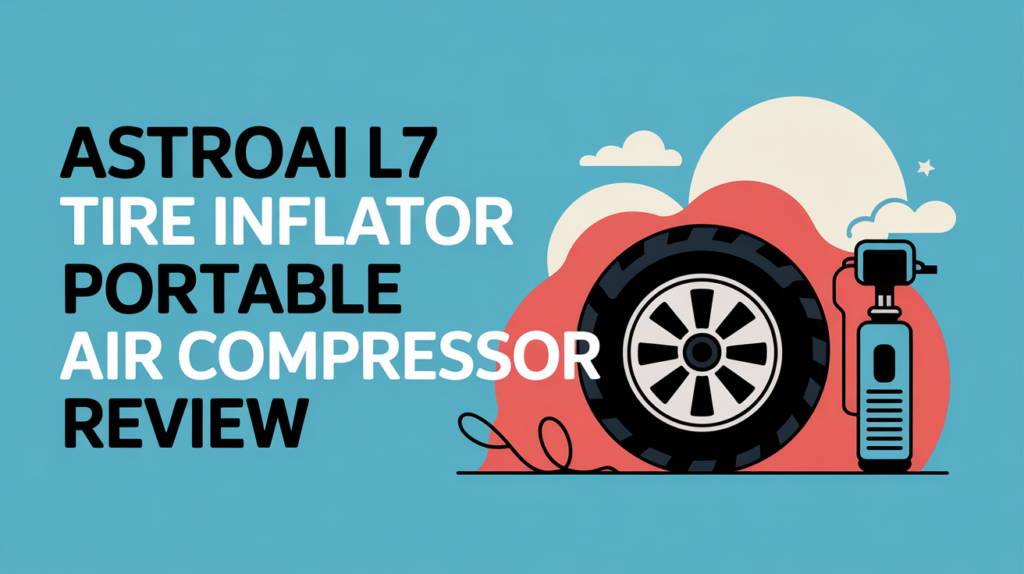 AstroAI L7 Tire Inflator Portable Air Compressor Review: Reliable and Compact—Is This the Best Mini Pump? AstroAI L7 Tire Inflator Portable Air Compressor Review