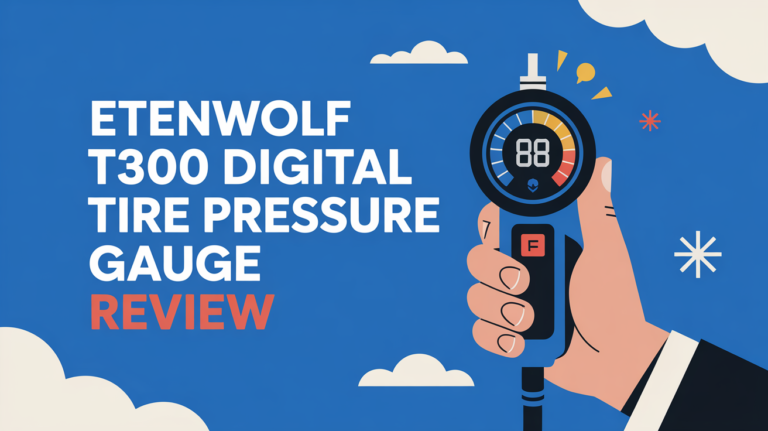 ETENWOLF T300 Digital Tire Pressure Gauge Review