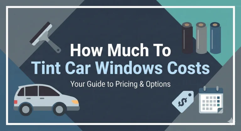 How Much To Tint Car Windows Costs