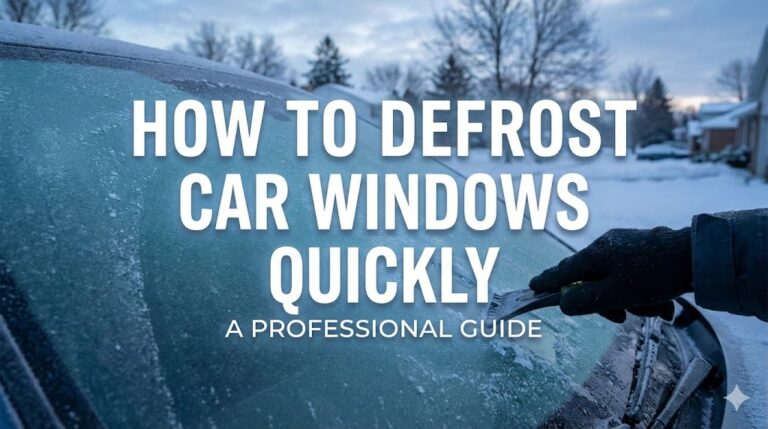 How to Clean Car Windows Quickly and Effectively How to Clean Car Windows Quickly