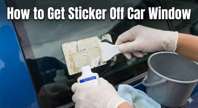 How to Get Sticker Off Car Window Quickly and Without Damage How to Get Sticker Off Car Window Quickly