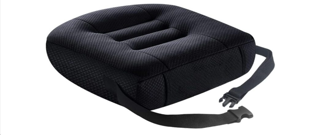 best car seat cushion for short driver