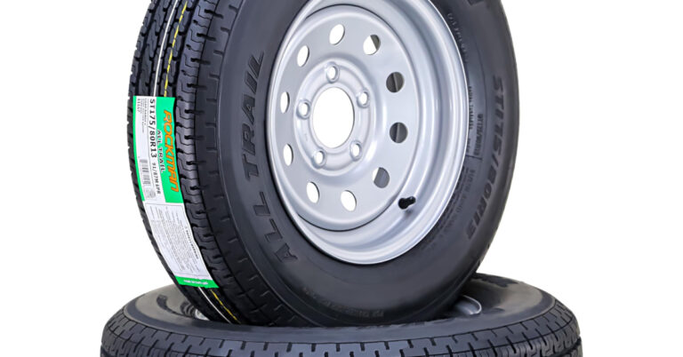 ROCKMAN Trailer Tire Wheel Assembly ST175/80R13 6-Ply C 91M Review Is This the Best Trailer Wheel Set?
