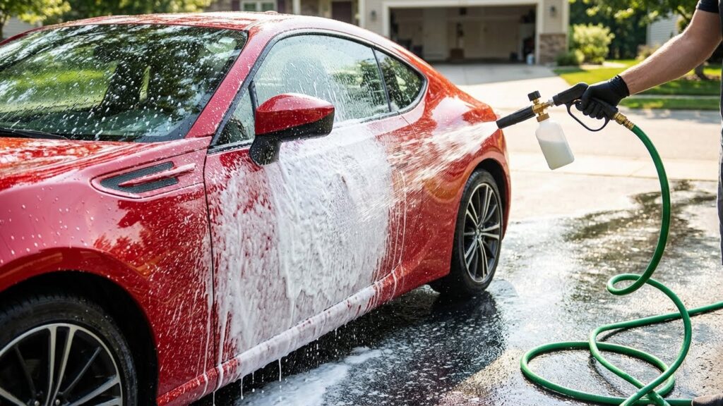 best foam gun car wash