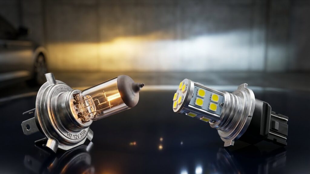 which headlight is best for car led or halogen