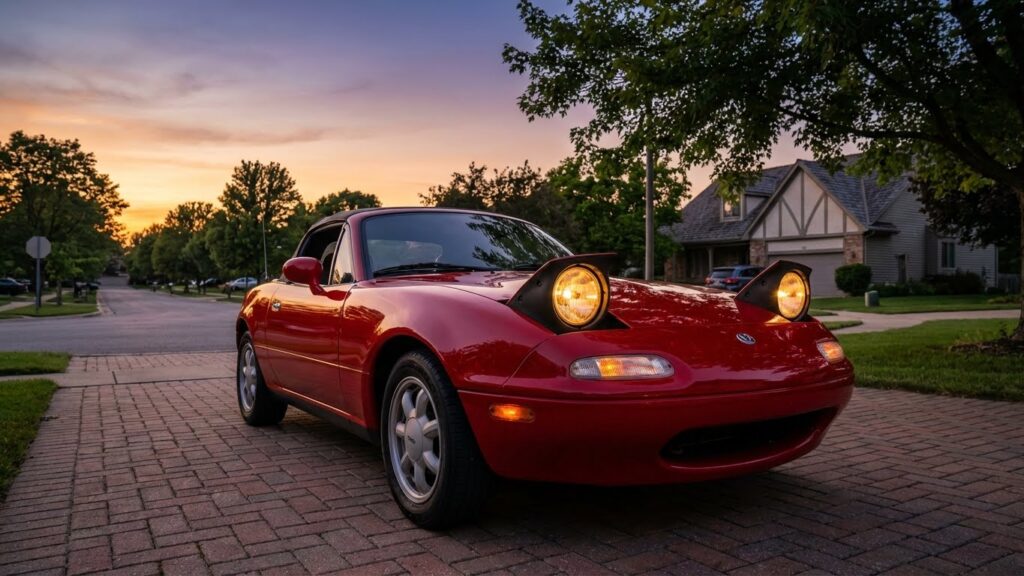 affordable cars with pop up headlights