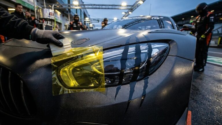 headlight stickers for race cars