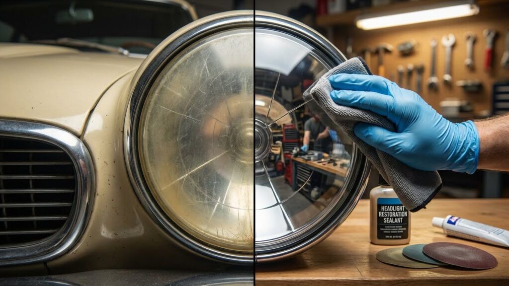 best car headlight restoration kit