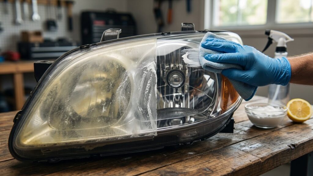 best homemade car headlight cleaner