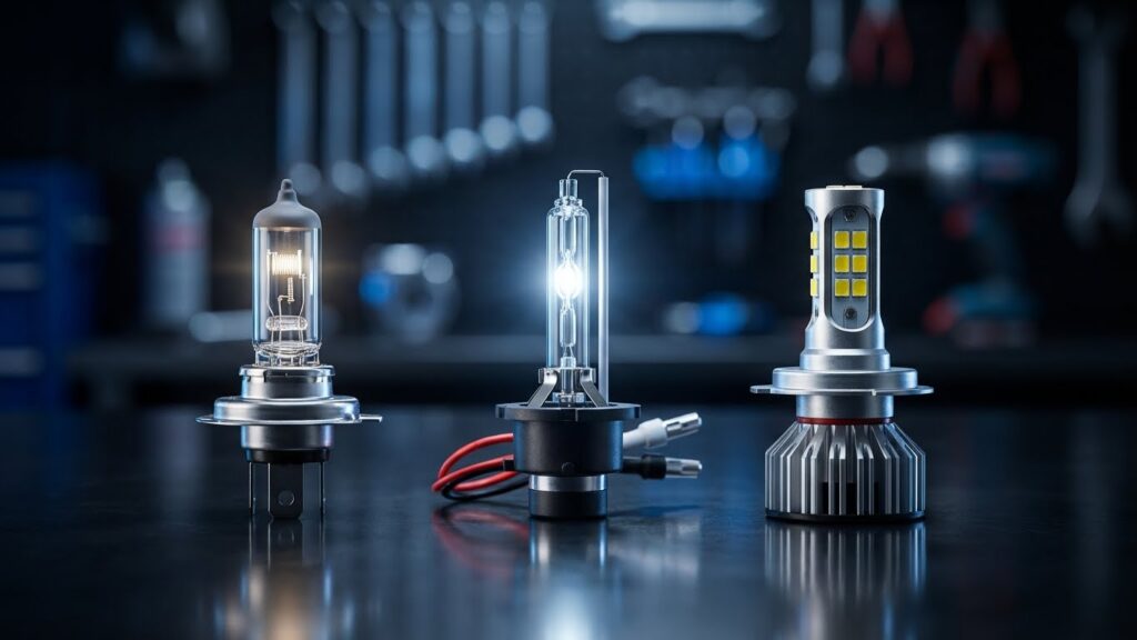 headlight bulb types