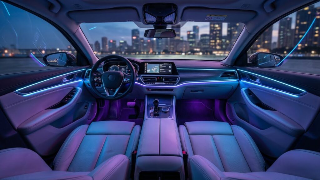 add ambient lighting to car