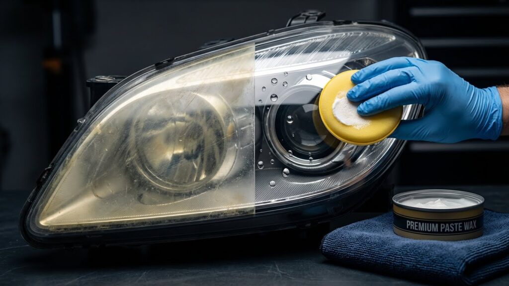 wax for car headlights