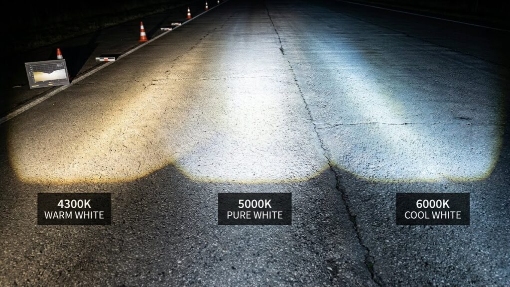 best color temperature for car headlight