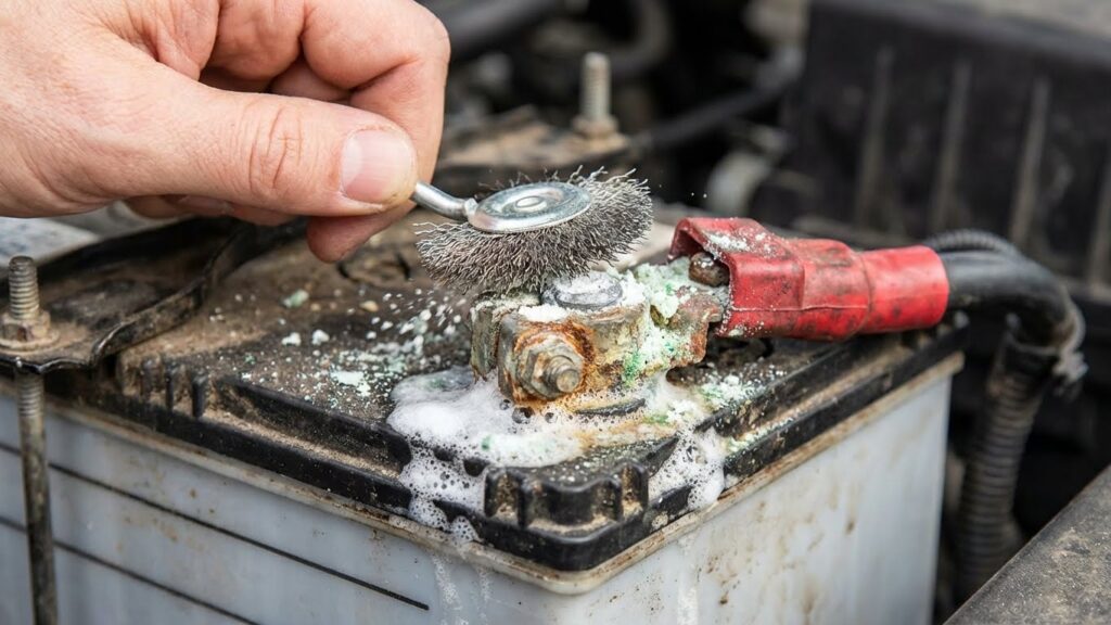 Cleaning Battery Terminals