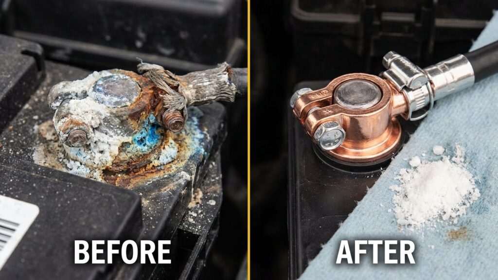 Corroded Battery Terminals