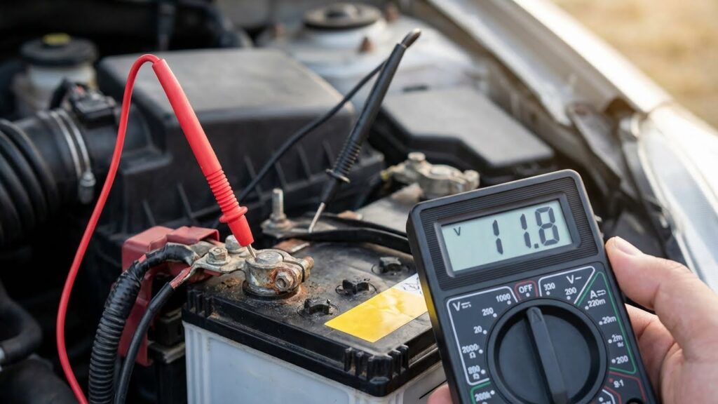 Corroded Or Loose Battery Connections