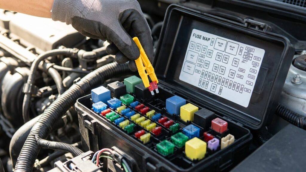 Damaged Wiring or Fuses