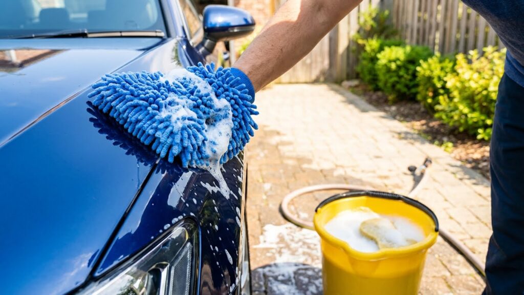 best household soap to wash car
