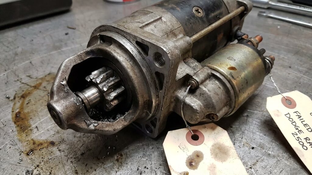 Repairing Starter Motor Components
