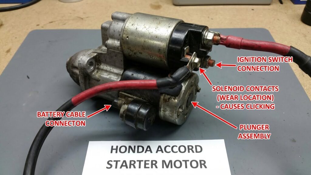 Repairing or Replacing the Starter Motor