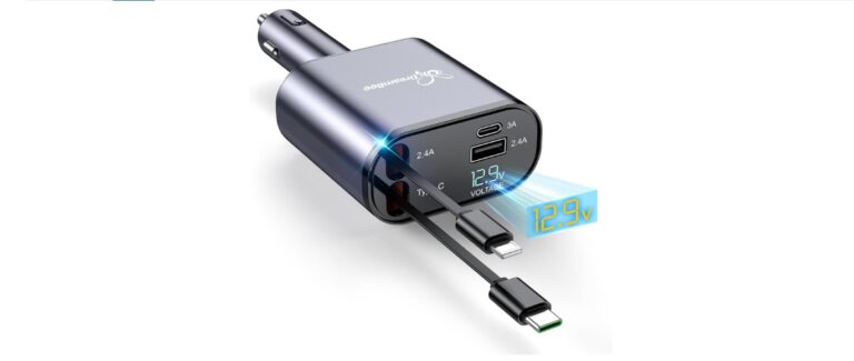 10 Best Retractable Car Phone Charger for Fast and Convenient Charging Best retractable car phone charger
