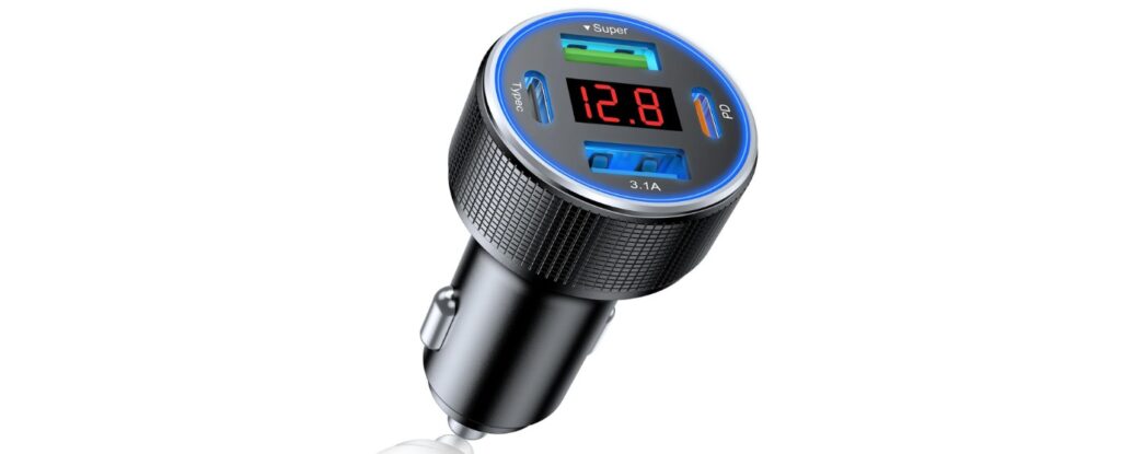 Best 4 port car charger