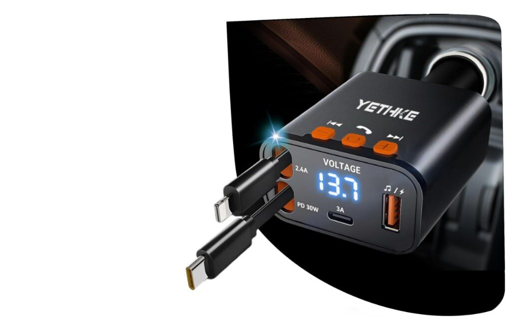 Best car charger bluetooth fm transmitter