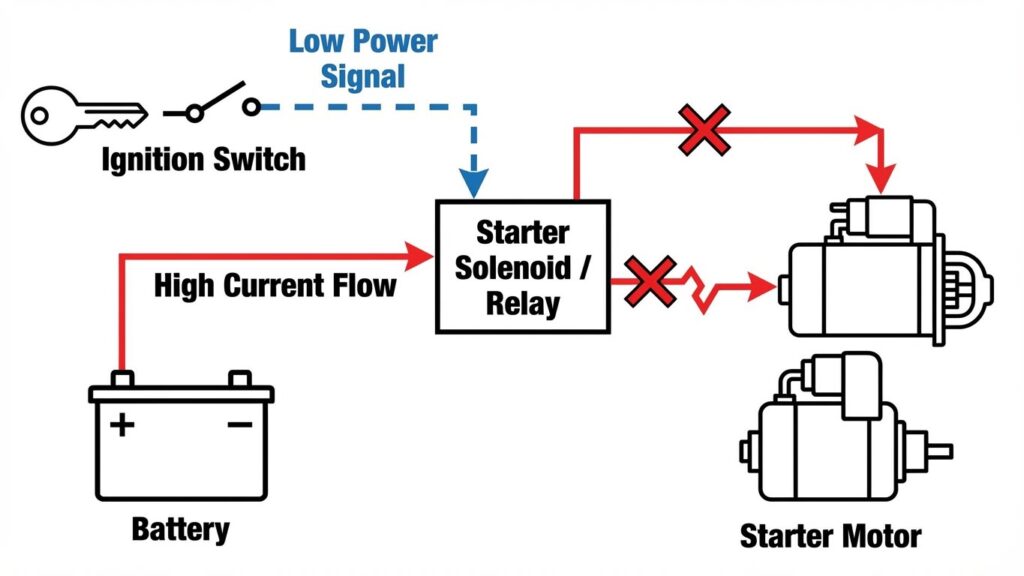 Starter Motor and Relay Complications