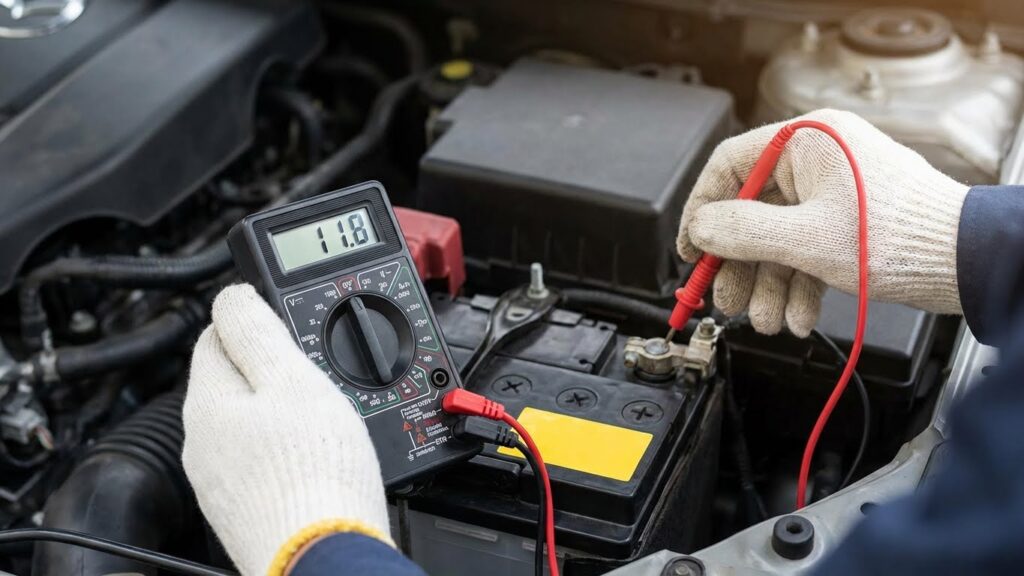 Testing Battery Voltage