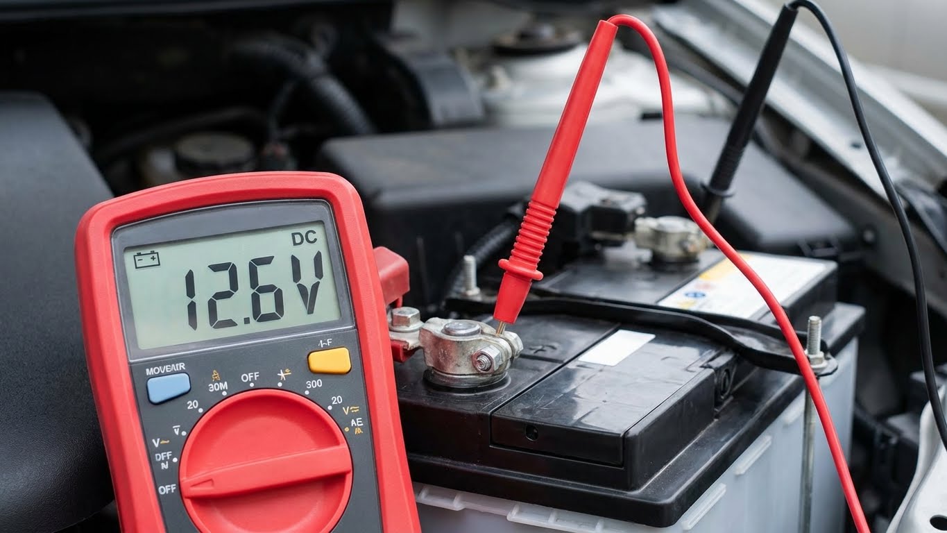 Testing Battery Voltage