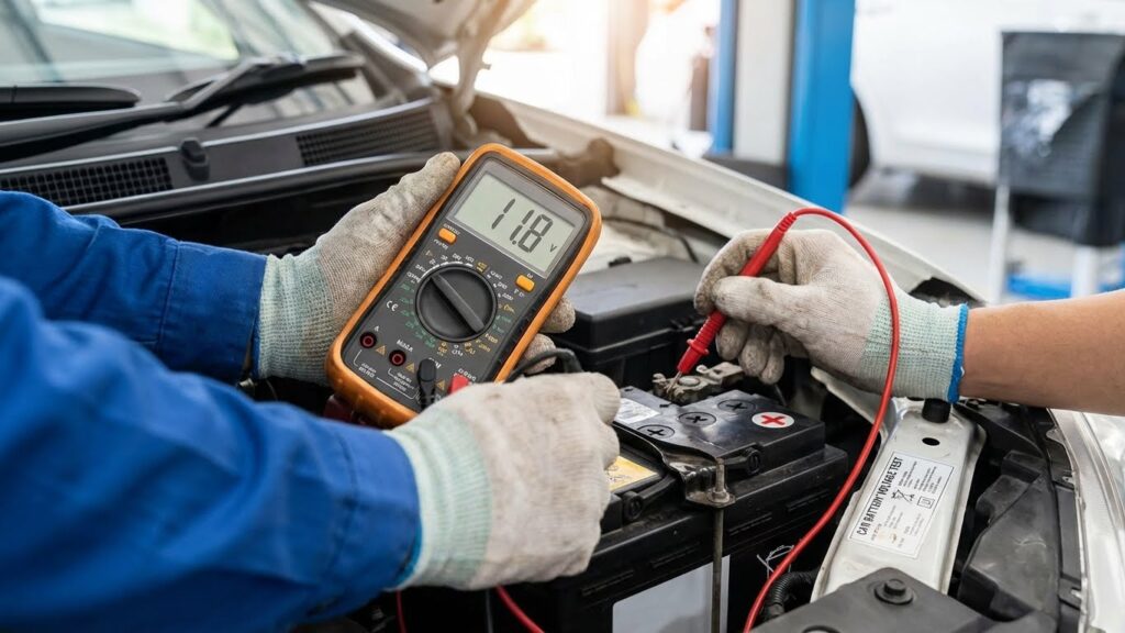 Testing the Battery and Alternator