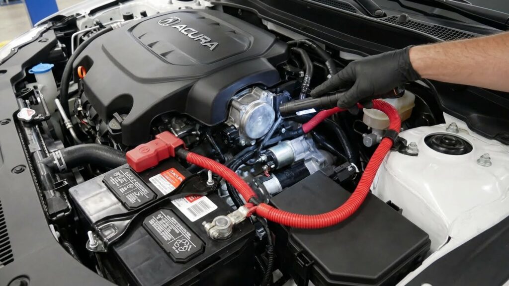 acura clicking noise when starting