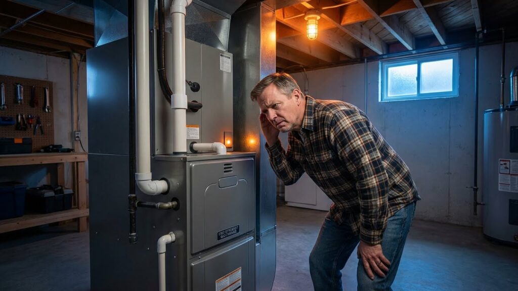 furnace making clicking noise when starting