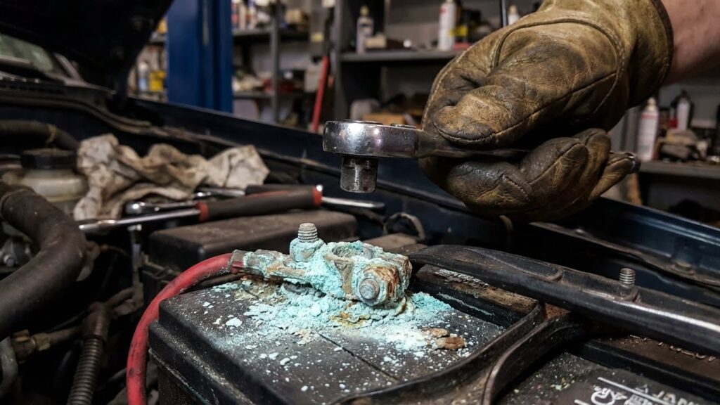 nissan frontier clicking noise when starting