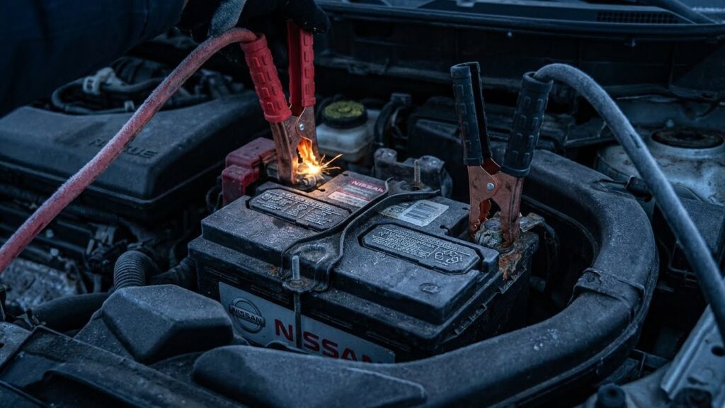 nissan rogue making clicking noise when starting