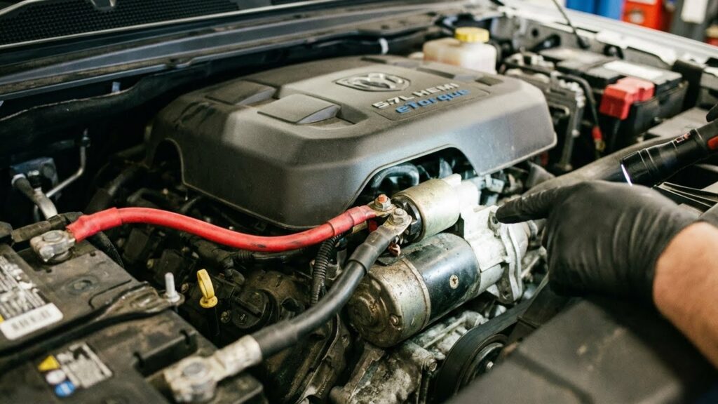 ram 1500 clicking noise when starting