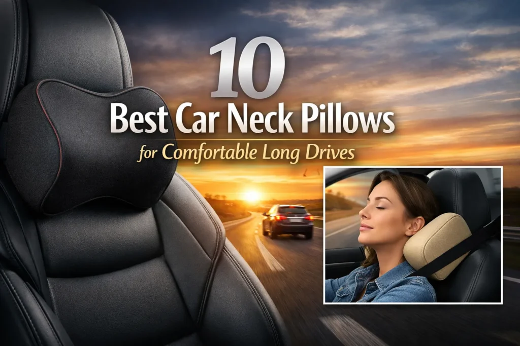 10 Best Car Neck Pillows for Comfortable Long Drives (2026 Guide) 10 Best Car Neck Pillows for Comfortable Long Drives