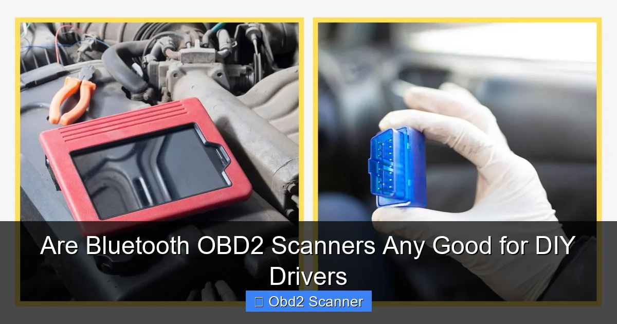 Are Bluetooth OBD2 Scanners Any Good for DIY Drivers