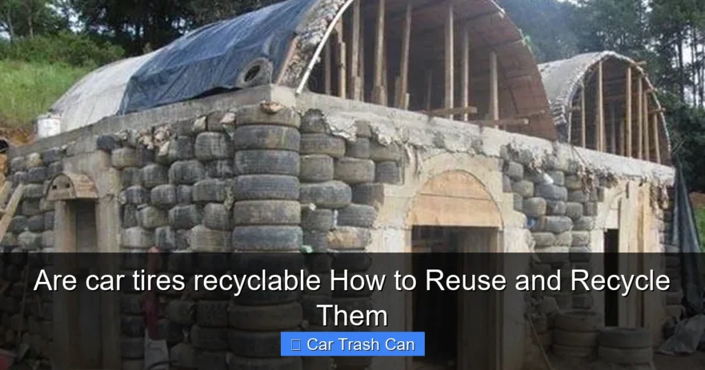 Are car tires recyclable How to Reuse and Recycle Them