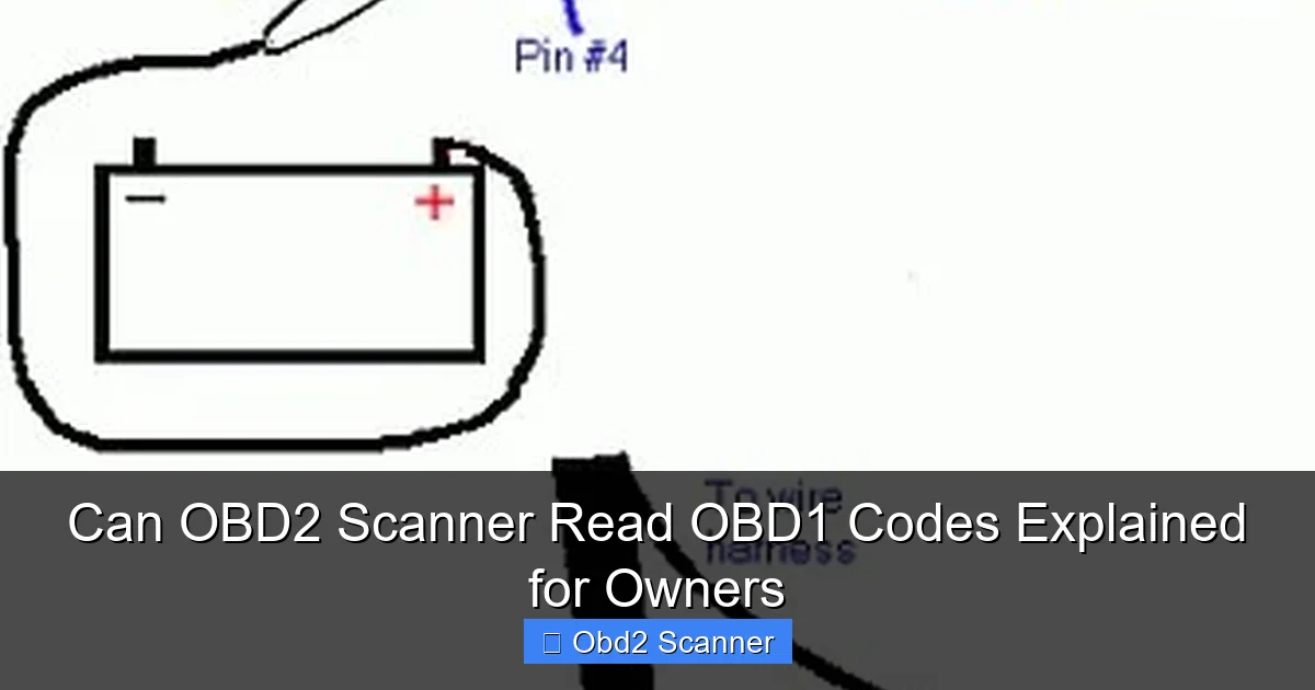 Can OBD2 Scanner Read OBD1 Codes Explained for Owners