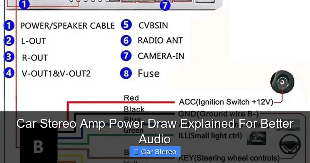 Car Stereo Amp Power Draw Explained For Better Audio