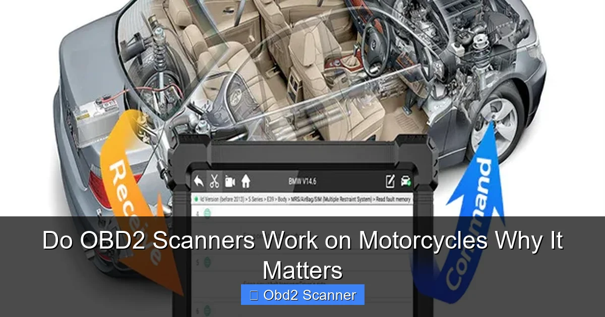 Do OBD2 Scanners Work on Motorcycles Why It Matters