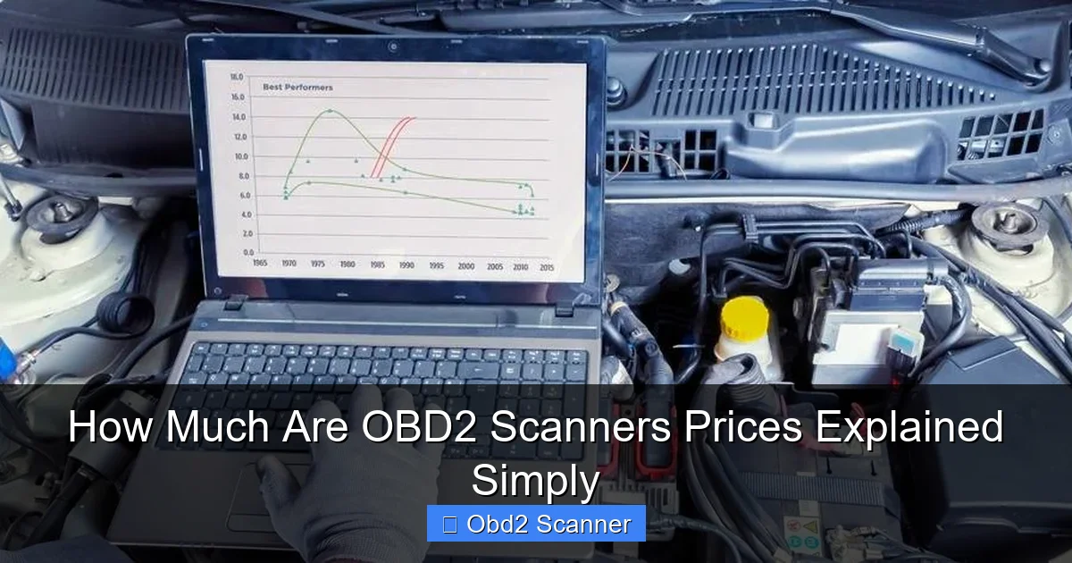 How Much Are OBD2 Scanners Prices Explained Simply