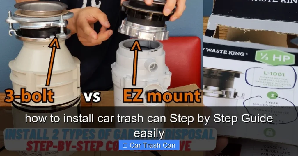 how to install car trash can Step by Step Guide easily