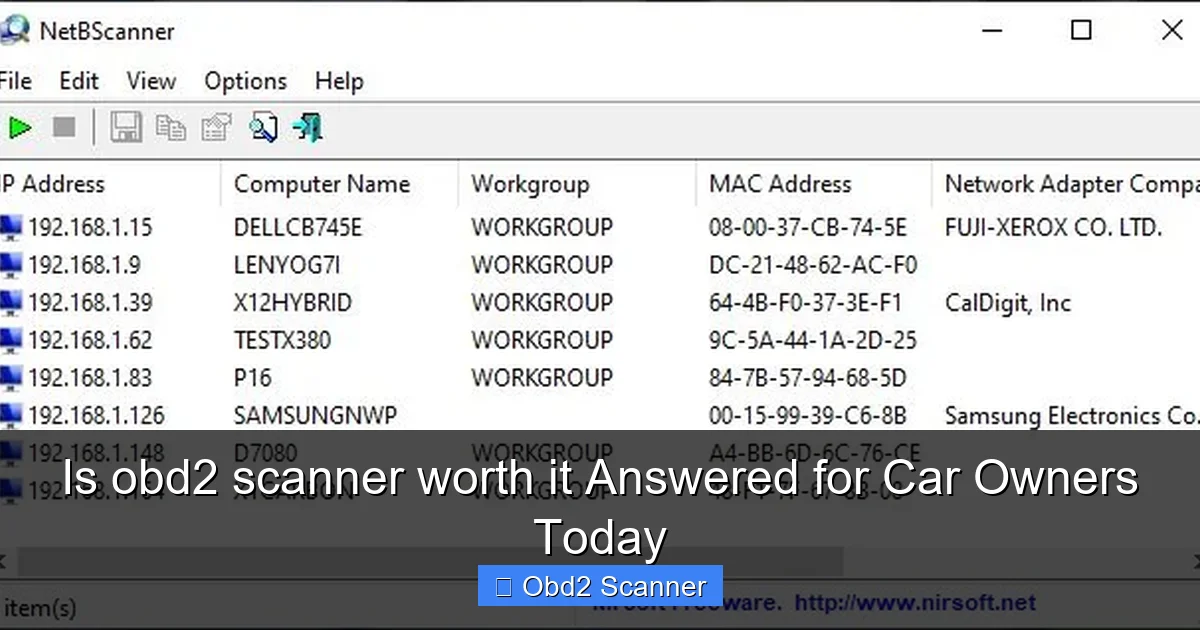 Is obd2 scanner worth it Answered for Car Owners Today