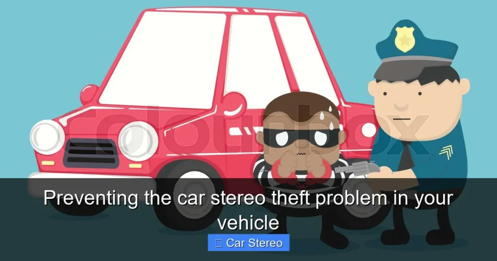 Preventing the car stereo theft problem in your vehicle