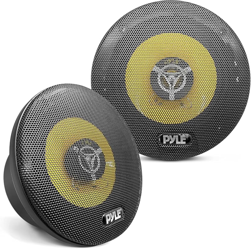 Pyle PLG6.3 6.5-inch three-way car component speakers, 280W max, 4 ohm