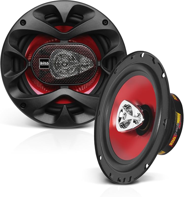 BOSS CH6530 Chaos Series 6.5-inch 3-way coaxial car door speakers, 300